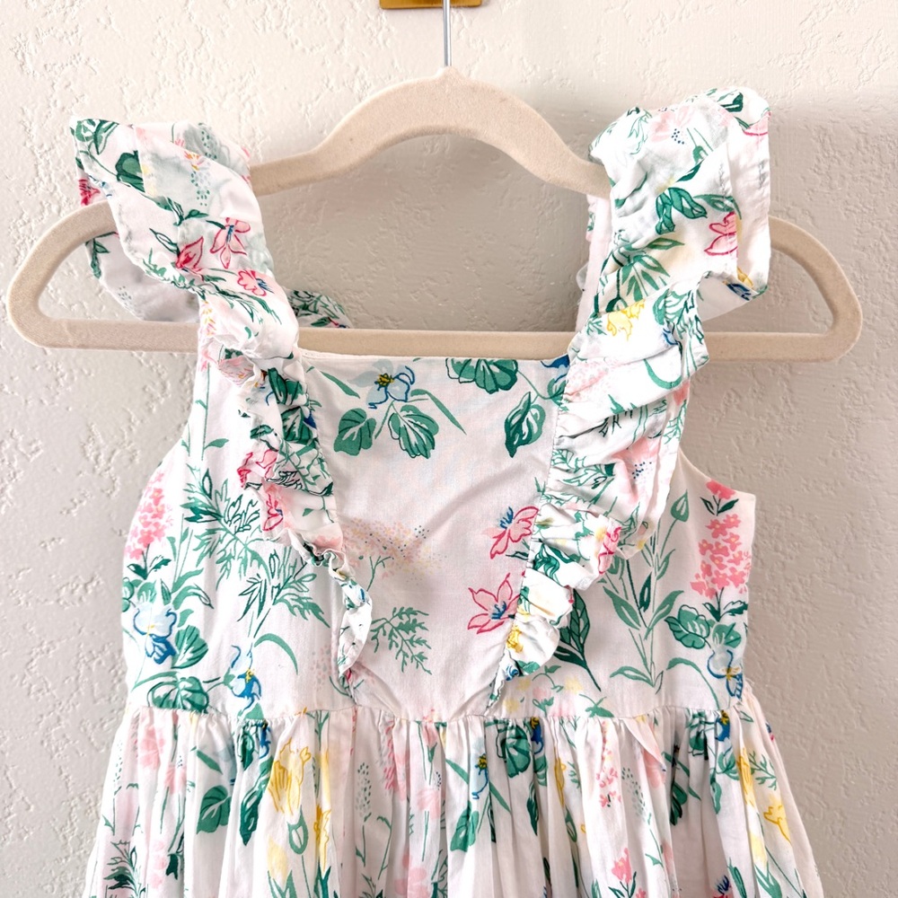 Janie and Jack Floral Dress Size 3 - Picture 3 of 5